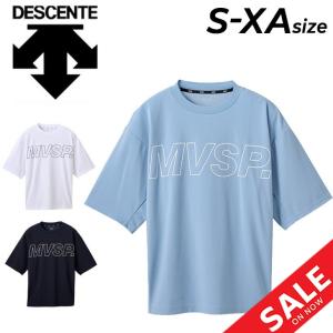 DESCENTE ☆デサント 半袖 Tシャツ メンズ ユニセックス S.F.