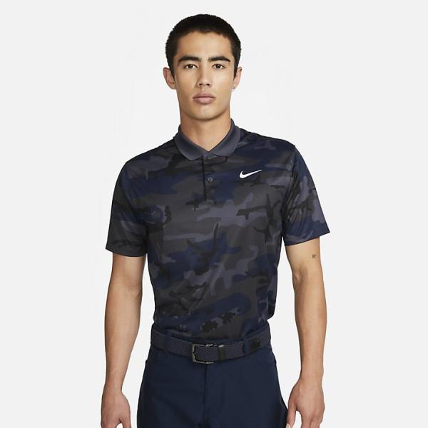 ナイキ メンズ 半袖 ポロシャツ ゴルフウェア NIKE GOLF Dri-FIT ビクトリー+ カ...