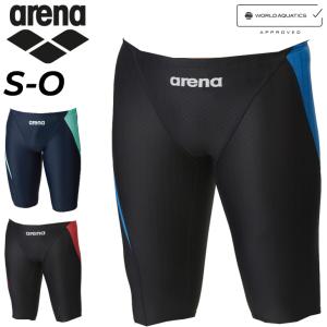 アリーナ 水着 メンズ 競技用 WA承認 水泳 競泳 arena AQUA RACING レーシングスパッツ（ハーフレッグ）初級スイマー スイムウェア /FAR-3555M【返品不可】｜apworld