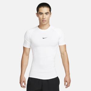 ナイキ メンズ 半袖シャツ NIKE ナイキ プロ Dri-FIT タイト フィットネストップ インナー 白 ホワイト Tシャツ アンダー トレーニング /FB7933-100【返品不可】