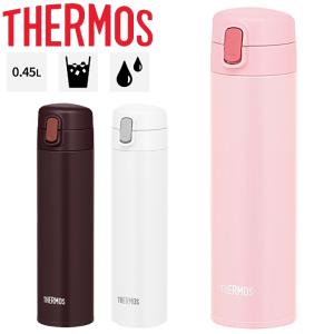 水筒 0.45L 450ml 保冷専用 サーモス THERMOS 真空断熱ストローボトル スポーツドリンクOK 水分補給 マイボトル 丸洗いOK/FJM-450【2023C】｜apworld