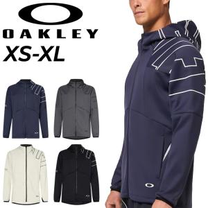 オークリー ジャケット ジャージ メンズ OAKLEY フルジップ パーカー トレーニング スポーツウェア アウター 吸汗速乾 UVカット ストレッチ 男性 上着/FOA405095｜APWORLD