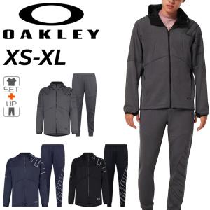 オークリー ジャージ 上下 メンズ OAKLEY ジャケット ロングパンツ セットアップ トレーニング スポーツウェア 上下組 吸汗速乾 UVカット  /FOA405095-FOA405206