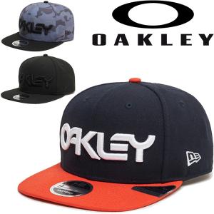 ベースボールキャップ 帽子 メンズ オークリー OAKLEY B1B Logo Cap/ニューエラ New Era 9FIFTY ロゴ刺繍 ストリート カジュアル 男性 ぼうし/FOS900348