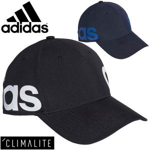 キャップ 帽子 メンズ レディース アディダス adidas リニアキャップ トレーニング ランニング 陽射し対策 UPF50 熱中症対策 スポーツ アクセサリー/FSO12｜apworld