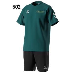 ヒュンメル 半袖Tシャツ ハーフパンツ メンズ...の詳細画像3