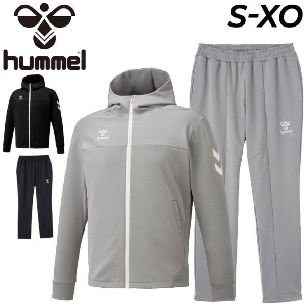 スウェット 上下 メンズ ヒュンメル hummel フーディージャケット パンツ セットアップ/トレ...