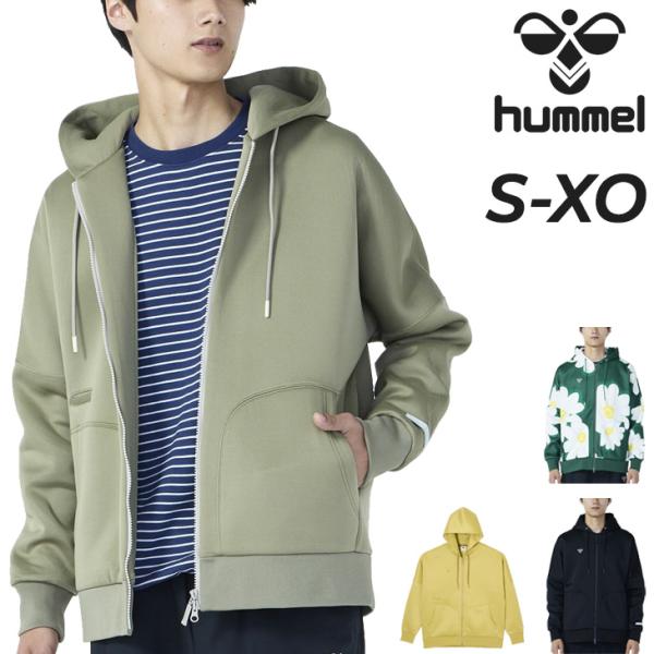 ヒュンメル パーカージャケット 長袖 メンズ レディース hummel PLAY スウェット フルジ...