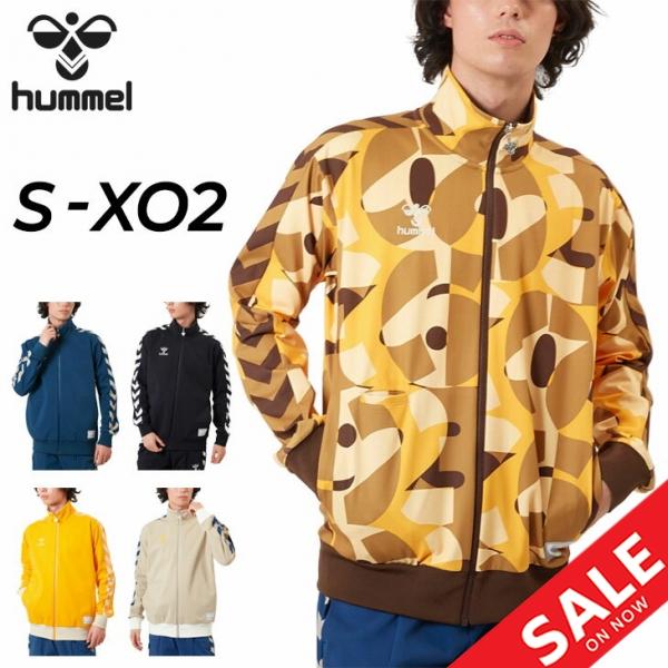 ヒュンメル ジャージ メンズ hummel PLAY トラックジャケット ジャージー フルジップ ア...