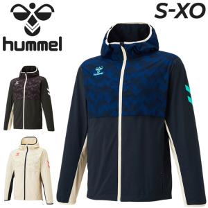 ウィンドブレーカー メンズ アウター/ヒュンメル hummel クロスジャケット/トレーニング スポーツウェア サッカー フットサル ジム 運動 男性 春 上着/HAW2123の商品画像