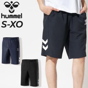 ヒュンメル ショートパンツ メンズ hummel プラクティス ウーブン ハーフパンツ はっ水 撥水 UV トレーニング ランニング スポーツウェア ウエア /HAY6021HP｜APWORLD