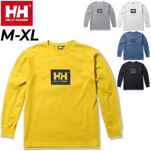 長袖 Tシャツ メンズ ヘリーハンセン HELLYHANSEN/アウトドアウェア ロゴT カジュアル 抗菌防臭 男性 クルーネック トップス/HE32281