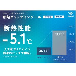 ヒュンメル 断熱グリップインソール 中敷き 2...の詳細画像2
