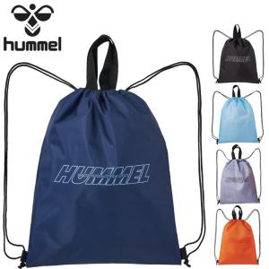 ヒュンメル ナップサック バッグ hummel ジムサック 44×35cm スポーツバッグ サブバッグ リュック 靴入れ 着替え 小物 メンズ レディース ジュニア /HFB7135｜apworld