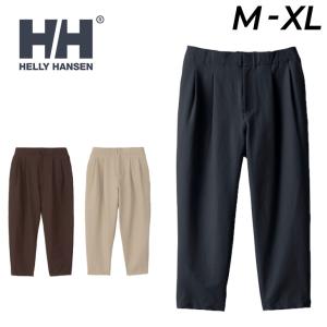 ヘリーハンセン メンズ ロングパンツ  HELLYHANSEN ツータック テーパード 撥水 アウトドアウェア キャンプ 旅行 普段使い 男性 長ズボン シンプル /HOE22280｜apworld