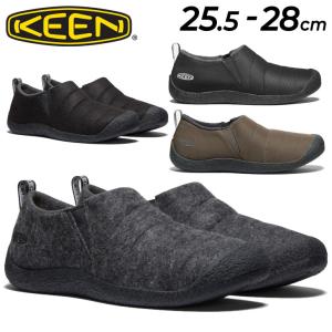 キーン モックシューズ メンズ スニーカー KEEN HOWSER ハウザー 2 ローカット スリッポン サイドゴア アウトドア カジュアル 靴 男性用 キャンプ /HOWSER2