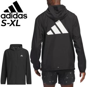 アディダス ランニングウェア メンズ ジャケット adidas RUN IT JACKET アウター フルジップ フーディ ジョギング 陸上 トレーニング スポーツウェア /IEJ80｜apworld