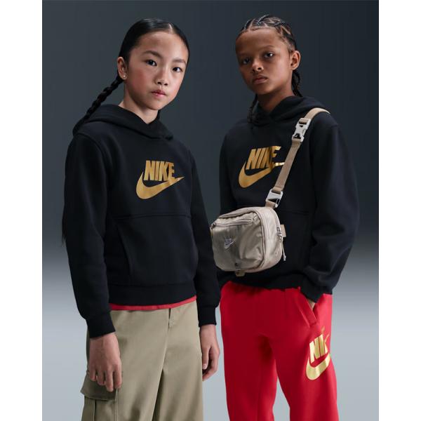 ナイキ スウェット パーカー キッズ ジュニア 130-160cm 子供服 NIKE クラブ フリー...