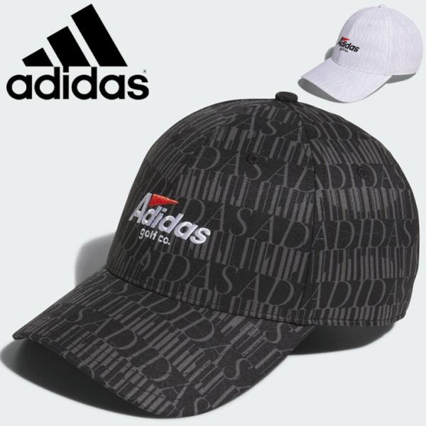 アディダス ゴルフキャップ 帽子 メンズ adidas GOLF グラフィック プリント キャップ ...