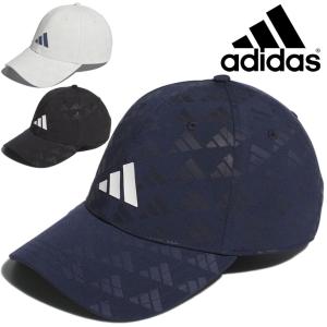 アディダス ゴルフキャップ 帽子 メンズ レディース adidas GOLF ロゴグラフィック デボスキャップ 日差し対策 ユニセックス 総柄 ぼうし ゴルフウェア /IHS34｜apworld