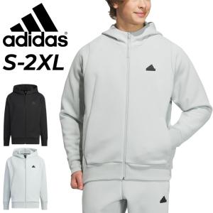 アディダス パーカー メンズ adidas Z.N.E. ジャケット スウェット フルジップ フーディ パーカ 男性用 スポーツウェア ウエア 保温 アウター IKP09｜apworld