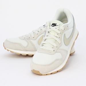 ナイキ スニーカー レディース NIKE WMNS MDランナー2 SE ローカット シューズ 靴 カジュアル レトロ スエード メッシュ 女性 ベージュ 生成り 白 /IR1378-100