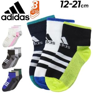 adidas（アディダス） 靴下 K MID CUT CREW SOCKS ソックス IZ3471 BLK