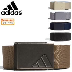 アディダス ゴルフ ベルト メンズ リバーシブル ウェビングベルト adidas golf 約38mm幅 カッタブル サイズ調整 切って調節 軽量 バックル /KOV74-｜APWORLD