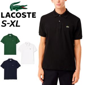 LACOSTE ラコステ　メンズ　半袖ポロシャツ　ブラック LACOSTE（ラコステ） 半袖ポロシャツ ブラック | セレクト