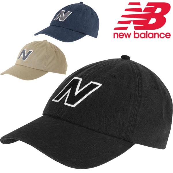 ニューバランス 帽子 メンズ レディース Newbalance 6パネル クラシックキャップ 綿 コ...