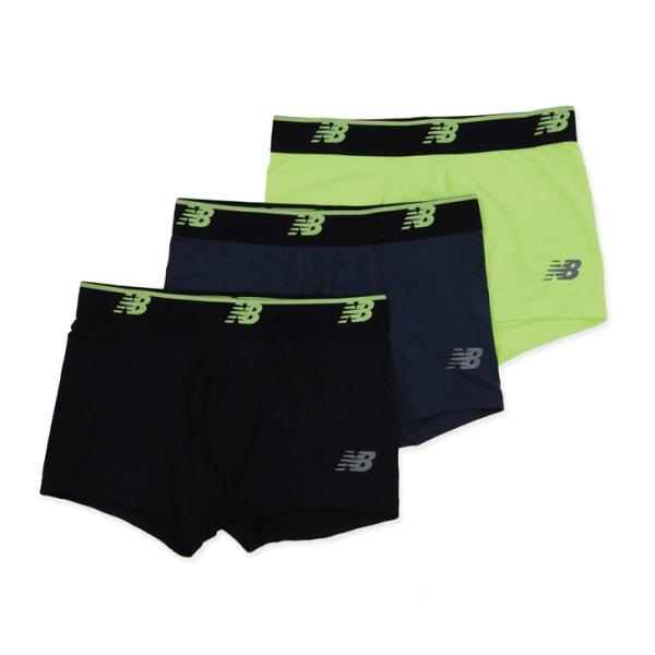 ニューバランス ボクサーパンツ 3枚セット メンズ USサイズ Newbalance メッシュボクサ...