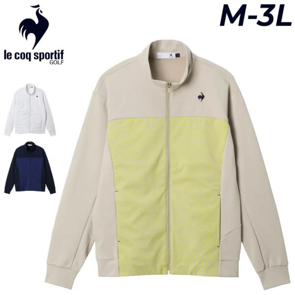 ルコック ジャケット メンズ le coq sportif GOLF ハイブリッド長袖ミドラー 防風...