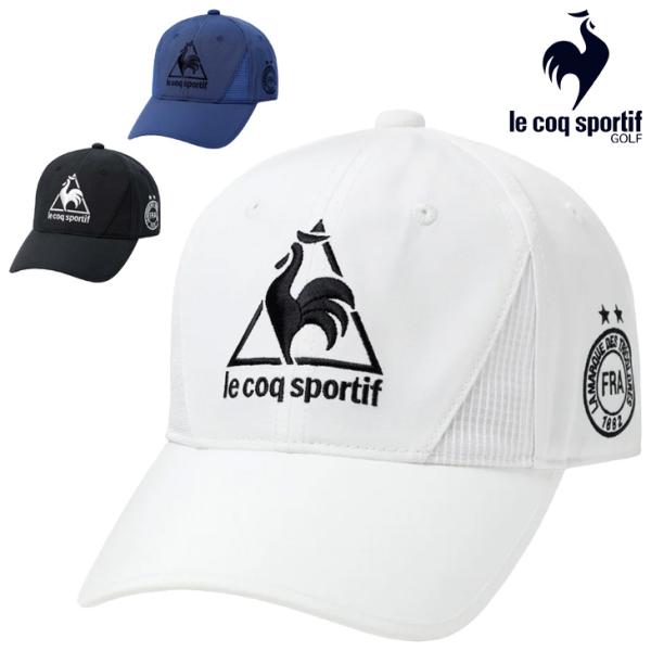 ルコックゴルフ ゴルフ用帽子 メンズ le coq sportif golf ロゴメッシュキャップ ...