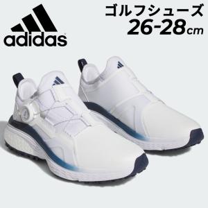 アディダス メンズ ゴルフシューズ スパイクレス adidas GOLF ソーラーモーション ボア 防水 男性用 ローカット 靴/LIJ37｜apworld