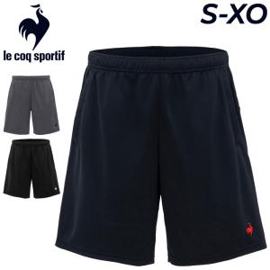 ルコック ショートパンツ メンズ le coq sportif エコペット ハーフパンツ トレーニングパンツ 吸汗速乾 ワンポイント ボトムス 男性用 /LT5SHPZ1M