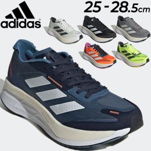 ランニングシューズ メンズ アディダス adidas アディゼロ ボストン 11 M/陸上 厚底 靴 マラソン 中長距離 レース 男性 ADIZERO BOSTON 11 M/LWE89 【a20Qpd】の商品画像