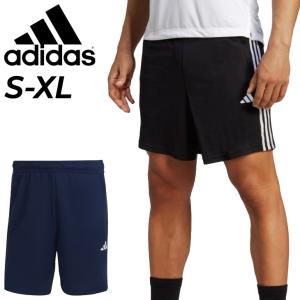 アディダス メンズ ショートパンツ ハーフパンツ adidas M TR-ES ピケ 3S ショーツ トレーニングパンツ ジム ランニング 男性用 スポーツウェア 短パン /M9371｜apworld