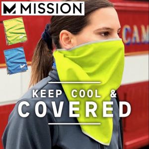 クーリングタオル 冷却効果 フェイスマスク 夏用　フェイスカバー