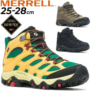 アウトドアシューズ 防水 メンズ スニーカー メレル MERRELL モアブ 3 シンセティック ミッド ゴアテックス/靴 男性 ハイキング キャンプ MOAB 3 /MOAB3SYMD-GT｜apworld