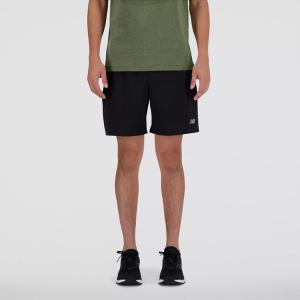 ニューバランス ランニングパンツ メンズ ショートパンツ NEWBALANCE Sport Essentials ショーツ7インチ(インナー無し) ジョギング マラソン 陸上 /MS41234-BK｜APWORLD
