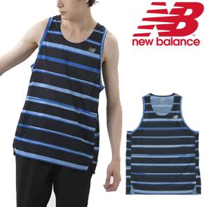 タンクトップ メンズ ランニングシャツ ニューバランス newbalance Impact グラフィックシングレット/スポーツウェア マラソン ジョギング /MT01233｜apworld