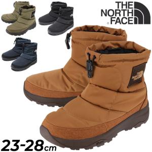 スノーブーツ ウィンター ショートブーツ メンズ レディース/ノースフェイス THE NORTH FACE ヌプシ Nuptse Bootie WPLogo Short/防水 防寒 靴 /NF52076