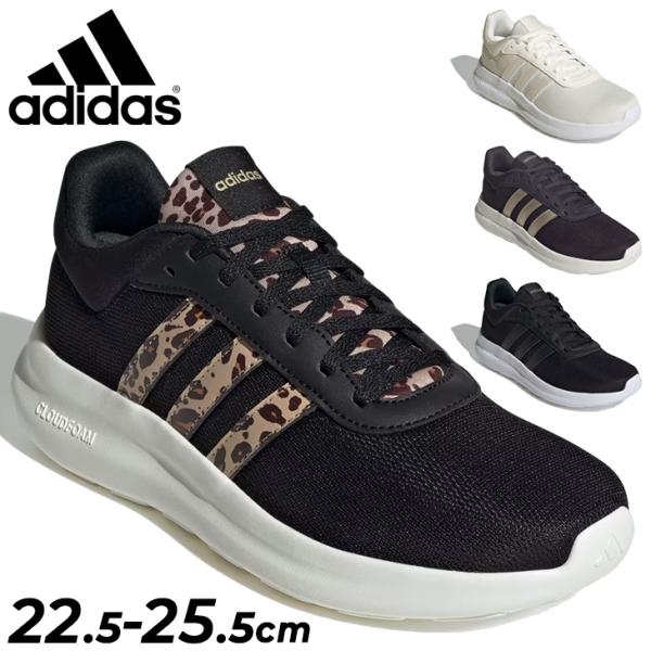 アディダス スニーカー レディース adidas ライトレーサー4.0 W｜ローカット ひも靴 スポ...