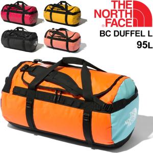 ダッフルバッグ 95L ノースフェイス THE NORTH FACE BCダッフル Lサイズ/大容量 アウトドア 旅行 鞄 ボストンバッグ 収納袋付 定番 かばん/NM82170｜apworld