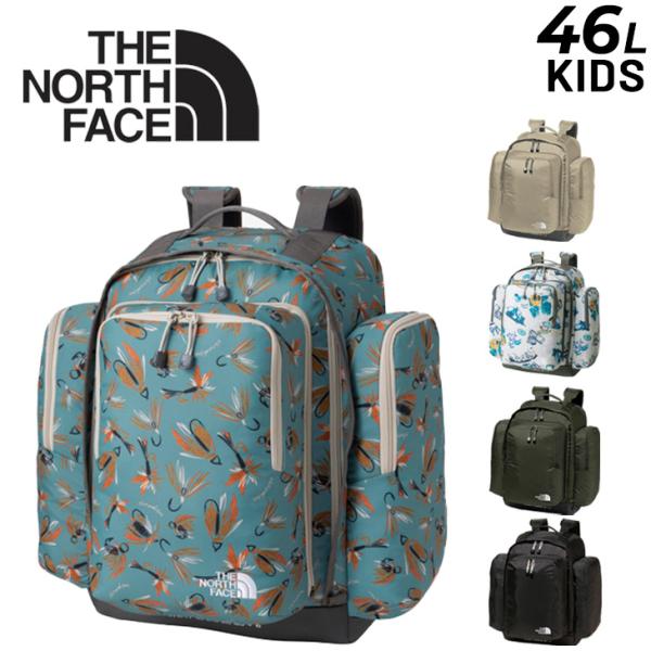 ノースフェイス キッズ リュックサック 46L バッグ 子ども用 THE NORTH FACE サニ...