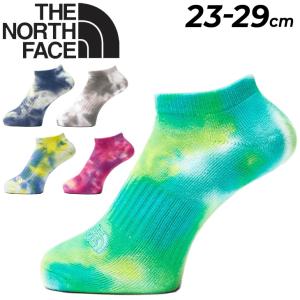 ノースフェイス 靴下 ソックス くるぶし丈 メンズ レディース THE NORTH FACE タイ ダイ ショート 1P くつした 足裏パイル オーガニックコットン /NN82317｜APWORLD