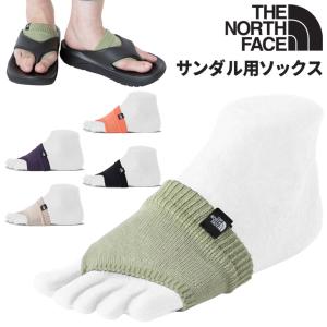 ノースフェイス 靴下 サンダル用 メンズ レディース THE NORTH FACE TNF フィリップサンダル ソックス 1P 薄手 くつした オープントゥ 無地 吸汗速乾/NN82413の商品画像