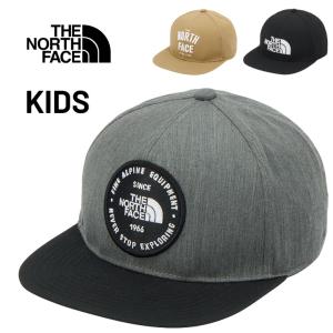 ザ・ノース・フェイス 帽子 キッズ ジュニア THE NORTH FACE メッセージキャップ｜子ども用 アウトドアキャップ ロゴキャップ キャンプ 遠足 おでかけ /NNJ42501