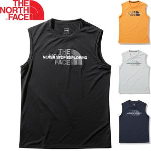 ノースリーブシャツ メンズ タンクトップ ノースフェイス THE NORTH FACE/スリーブレス アンペアクルー/スポーツウェア メッシュ クルーネック 男性 /NT12084