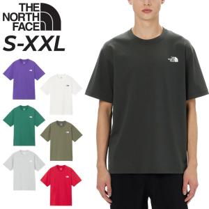 ノースフェイス 半袖 Tシャツ メンズ THE NORTH FACE Nuptse ヌプシティー クルーネック 速乾 ワンポイント ロゴ 無地 シンプル アウトドア カジュアル/NT32448の商品画像